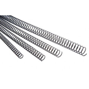 Bindende spiraler Fellowes 5110601 100 enheder Metal Sort Ø 16 mm