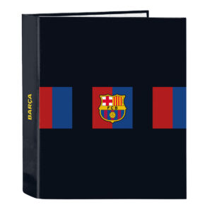 Ringbind F.C. Barcelona Rødbrun Marineblå A4 27 x 33 x 6 cm