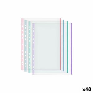 Covers Pincello Blå Rød Grøn Lilla Multifarvet A4 Plastik 25 x 0,5 x 31 cm (48 enheder)