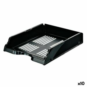 Arkiveringsbakke Esselte Sort polystyren 26 x 7,6 x 33,6 cm (10 enheder)