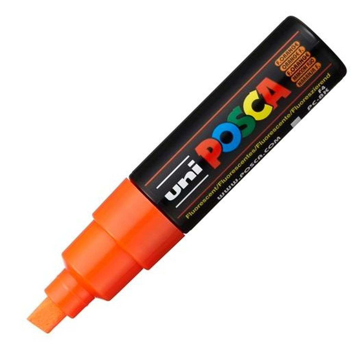 Markør POSCA PC-8K Orange 6 enheder – billede 2