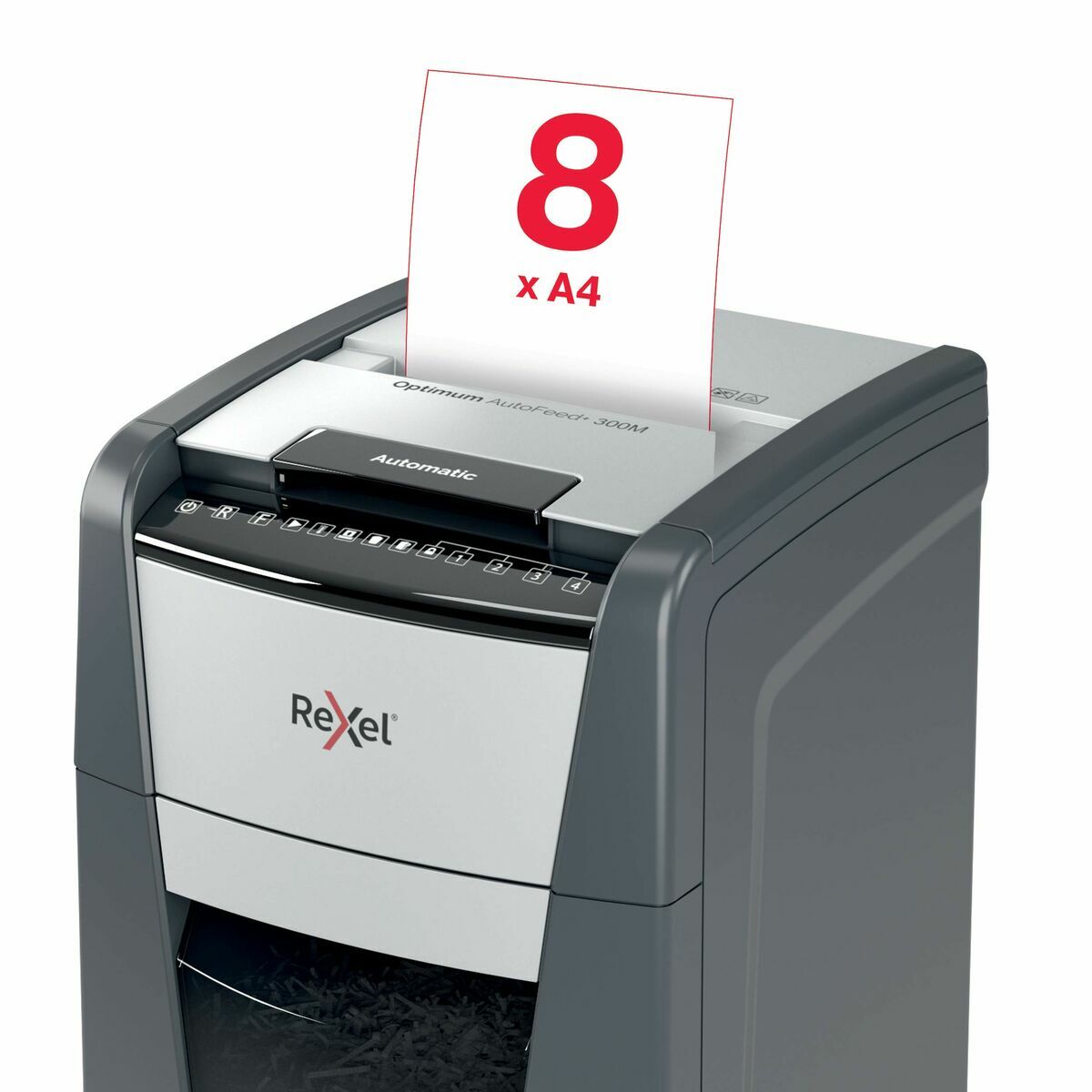Micro-Cut Papirmakulator Rexel Optimum Auto+ 300M 60 L – billede 3