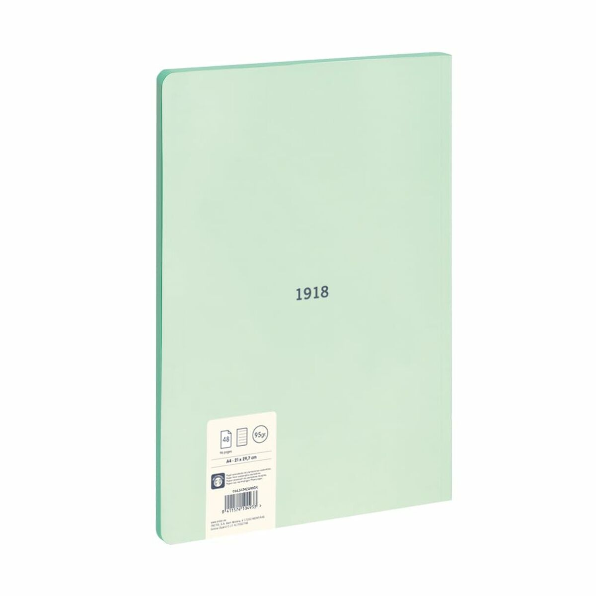 Notesbog Milan 430 Grøn A4 48 Ark (3 enheder) – billede 3