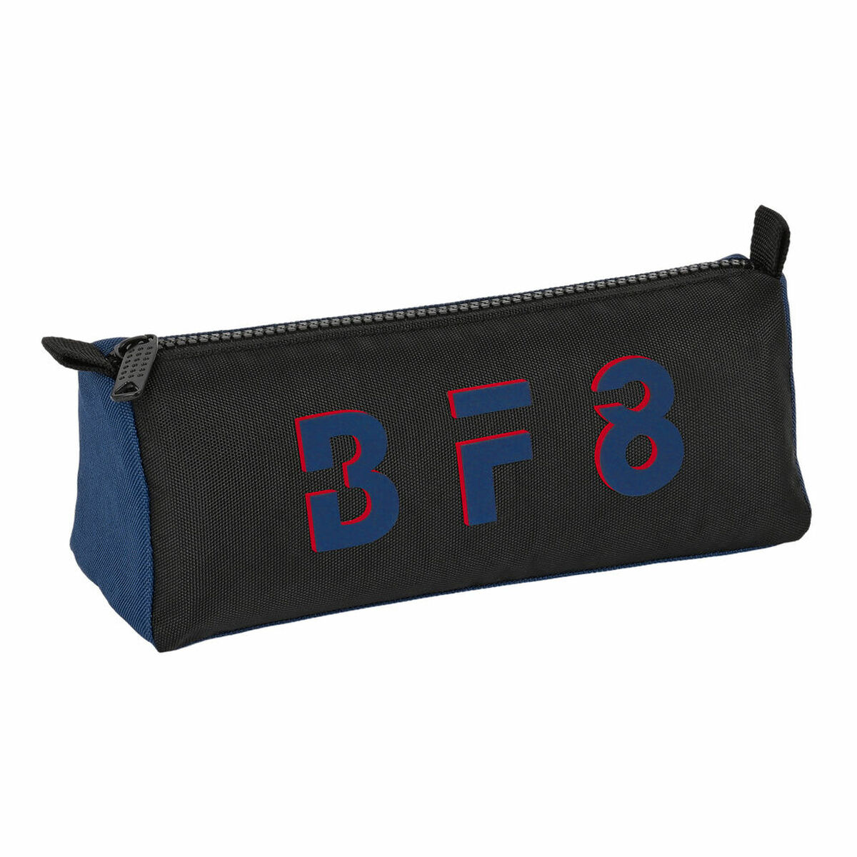 Penalhus BlackFit8 Urban, sort/marineblå, lynlås – billede 3