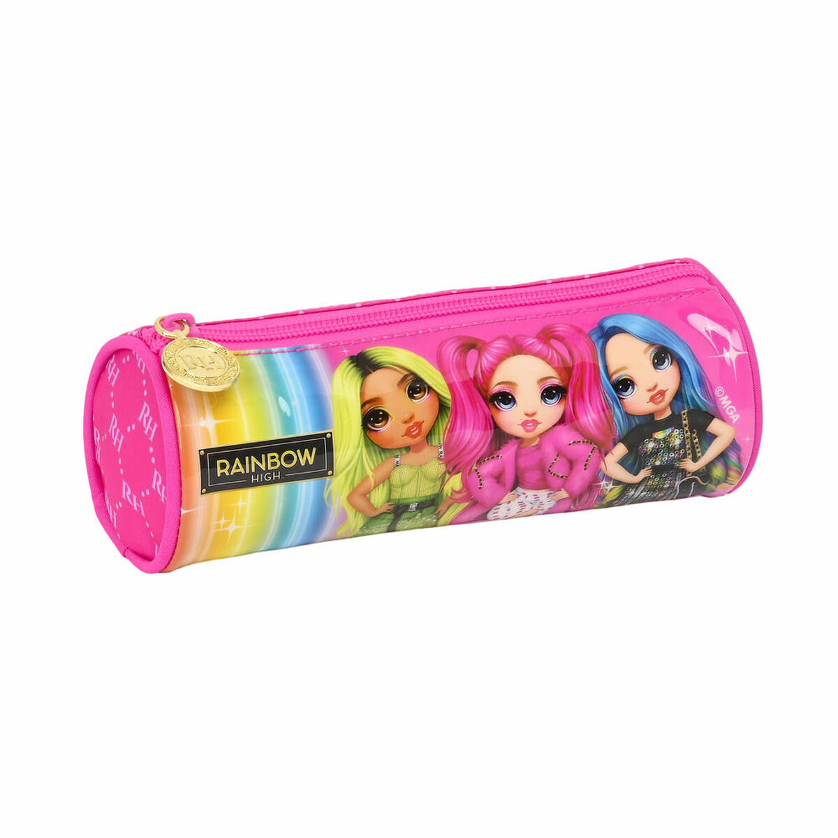 Cylinder Penalhus Rainbow High Fuchsia (20 x 7 x 7 cm) – billede 1