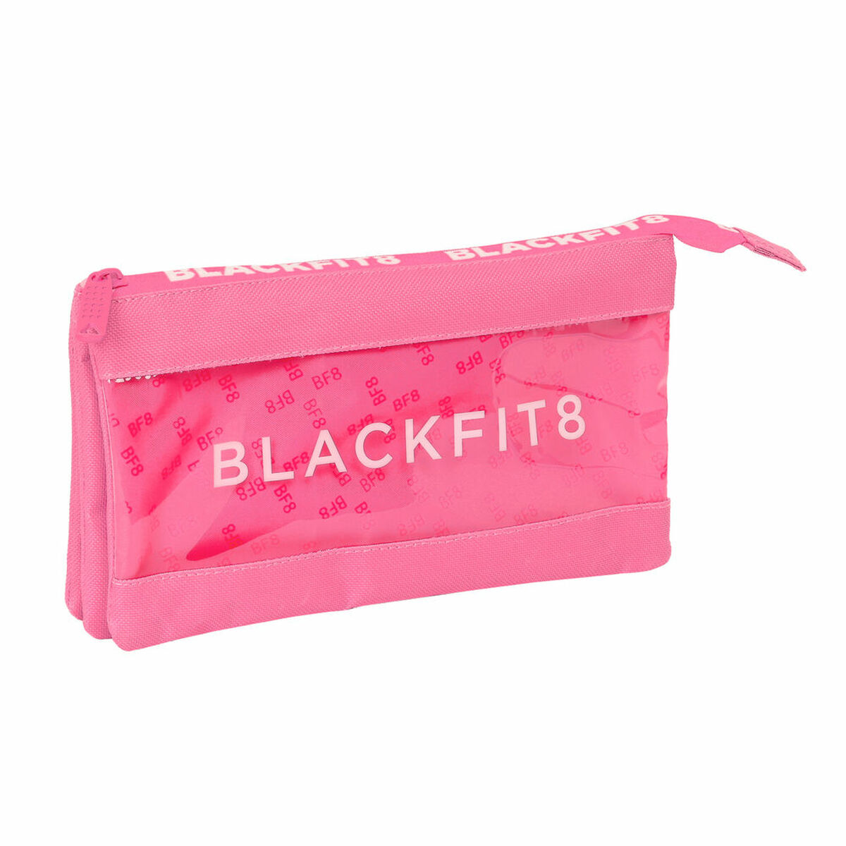 Tredobbelt bæretaske BlackFit8 Glow up Pink (22 x 12 x 3 cm) – billede 1