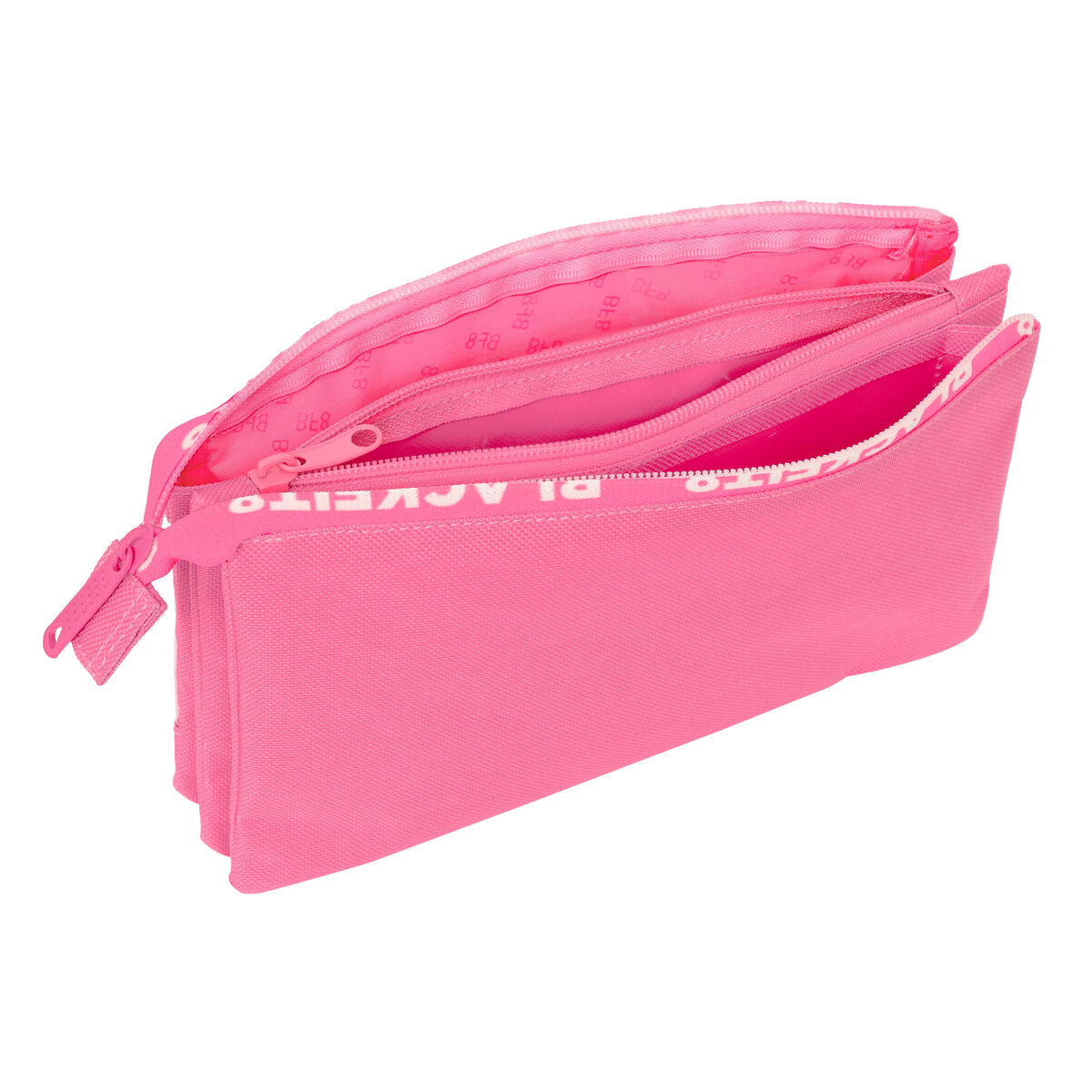 Tredobbelt bæretaske BlackFit8 Glow up Pink (22 x 12 x 3 cm) – billede 2