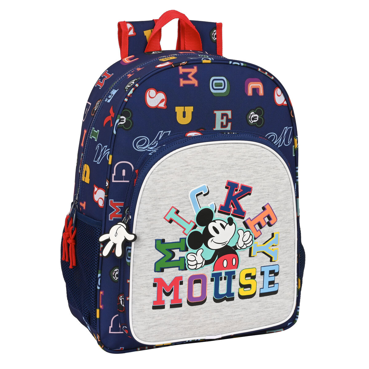Skoletaske Mickey Mouse Clubhouse Only one Marineblå 33 x 42 x 14 cm – billede 1