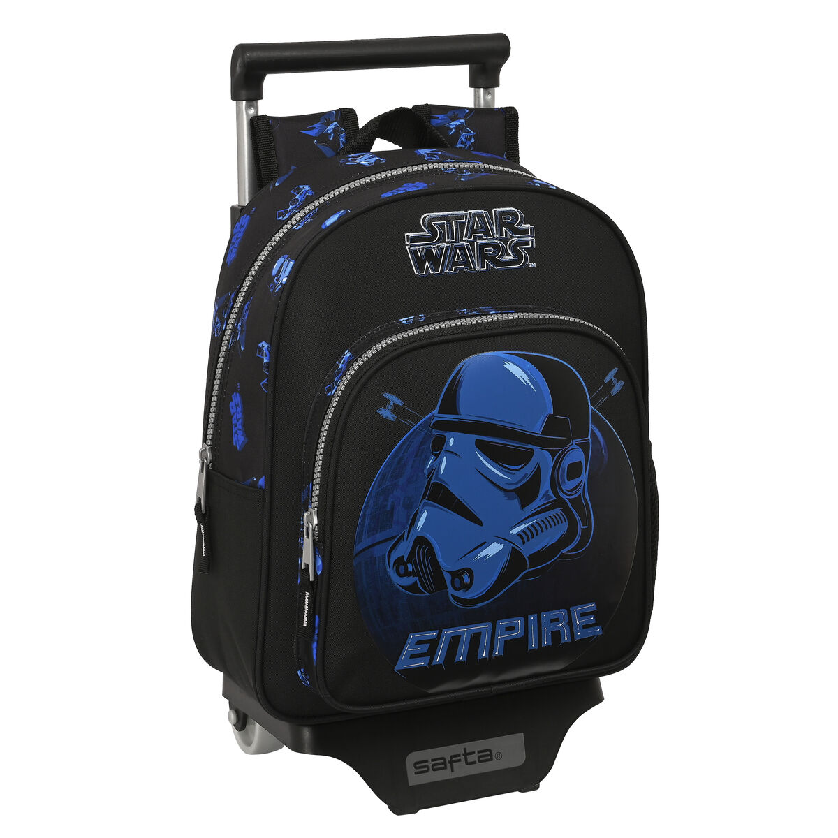 Skolerygsæk med Hjul Star Wars Digital escape Sort (27 x 33 x 10 cm) – billede 1