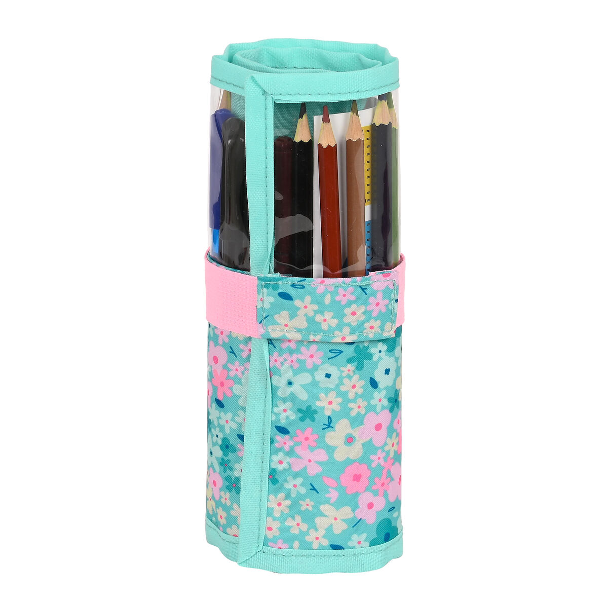 Penalhus med Tilbehør Vicky Martín Berrocal Mint paradise Mint (27 Dele) (7 x 20 x 7 cm) – billede 1