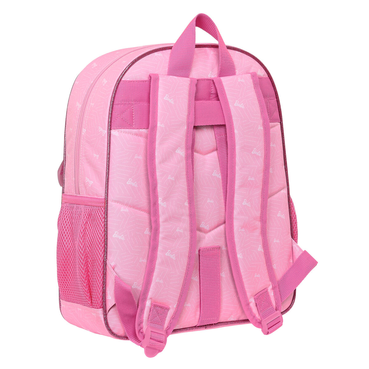 Skoletaske Barbie Girl Pink 32 X 38 X 12 cm – billede 3