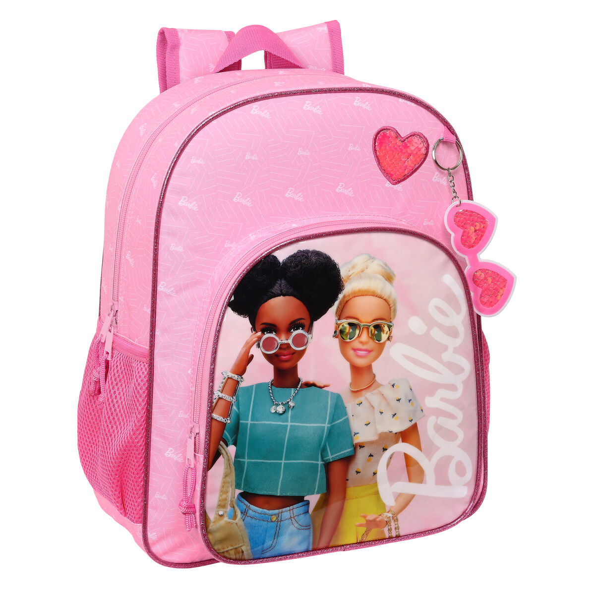 Skoletaske Barbie Girl Pink 32 X 38 X 12 cm – billede 1