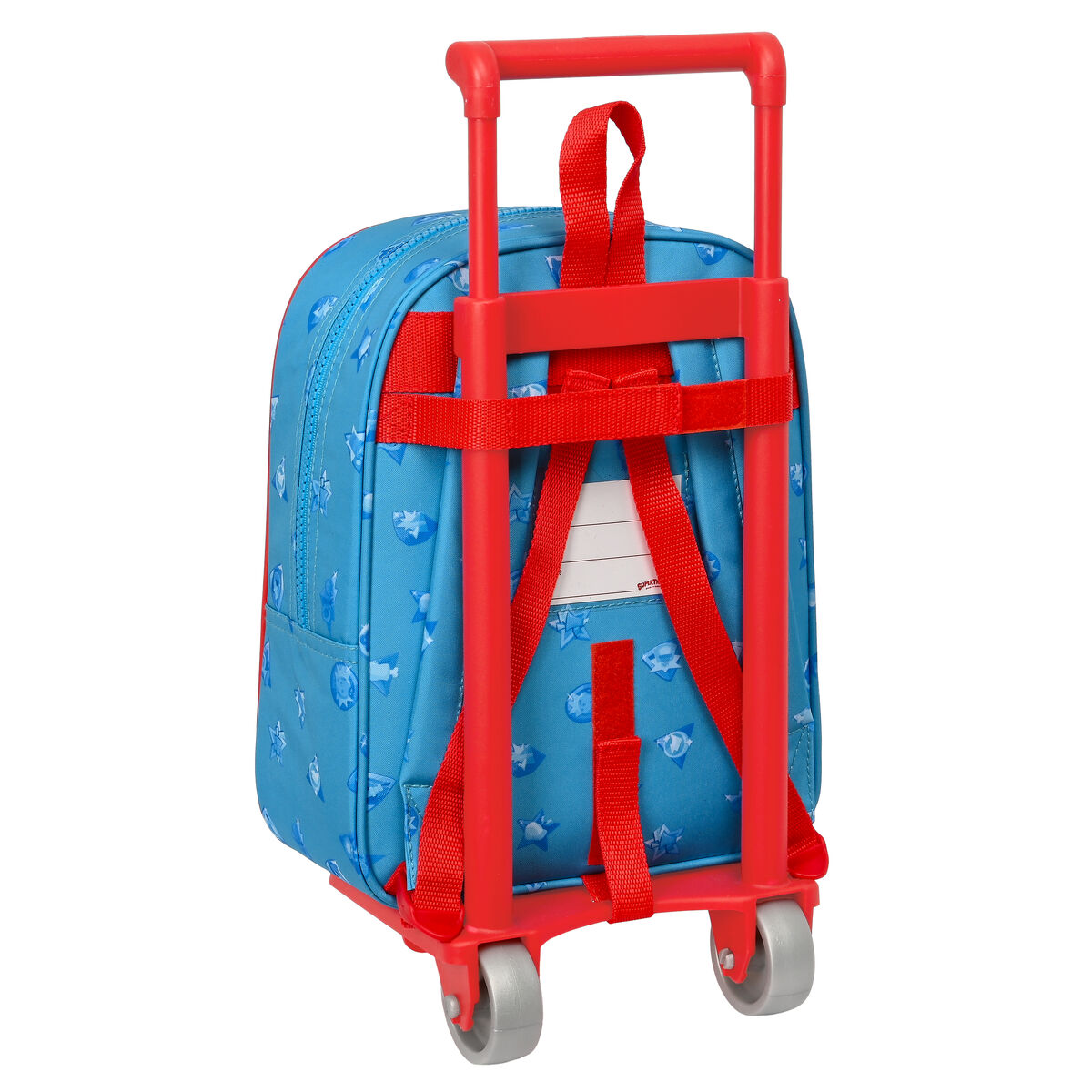 Skolerygsæk med Hjul SuperThings Rescue force Blå 22 x 27 x 10 cm – billede 2