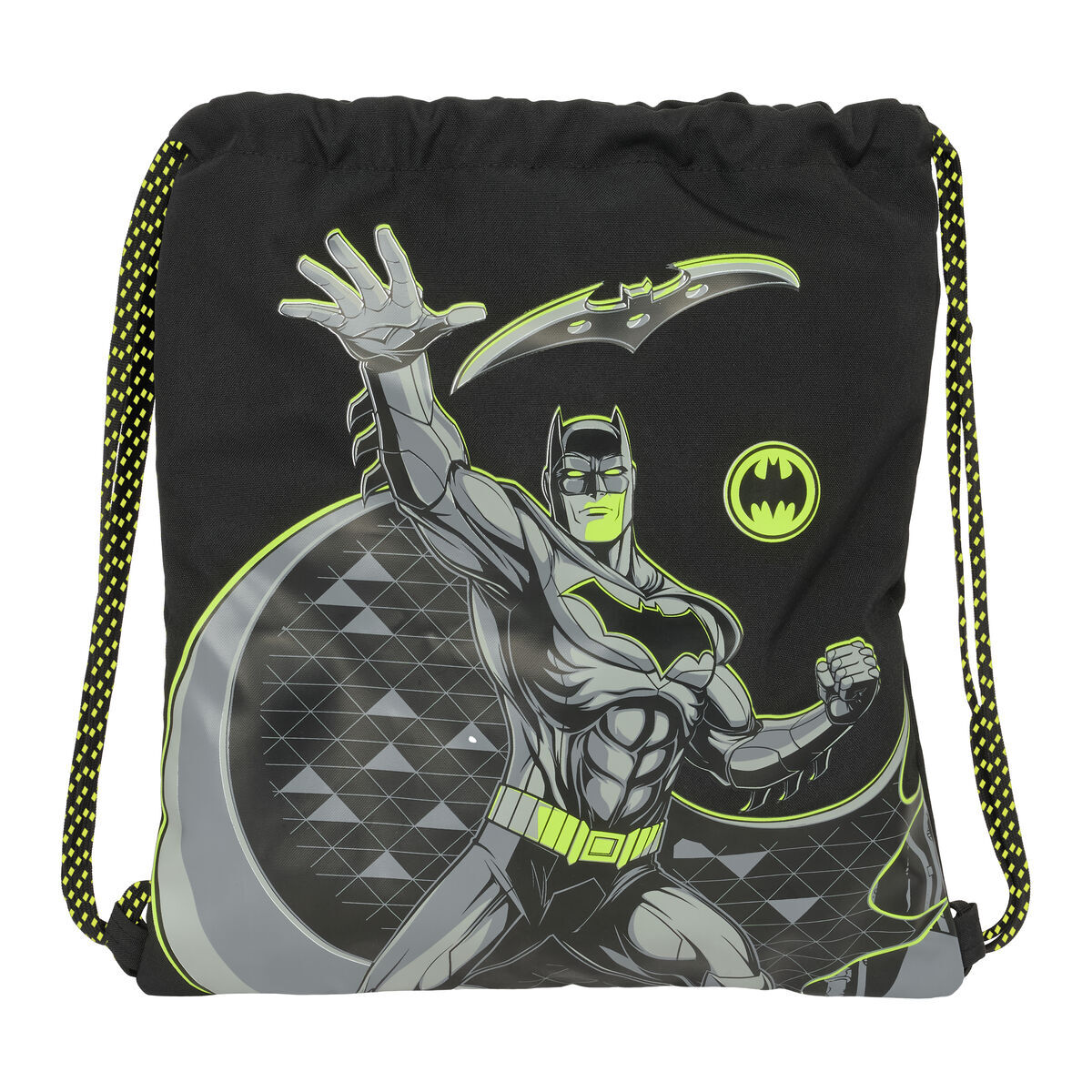 Rygsæk med Snore Batman Game over Sort 35 x 40 x 1 cm – billede 1
