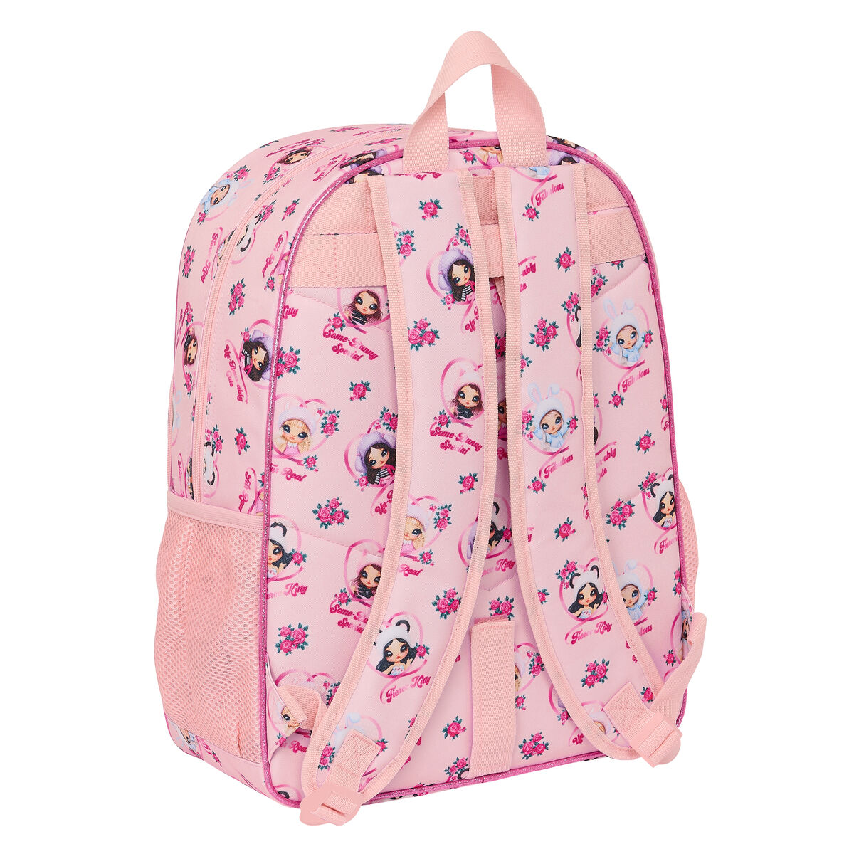 Skoletaske Na!Na!Na! Surprise Fabulous Pink 33 x 42 x 14 cm – billede 3