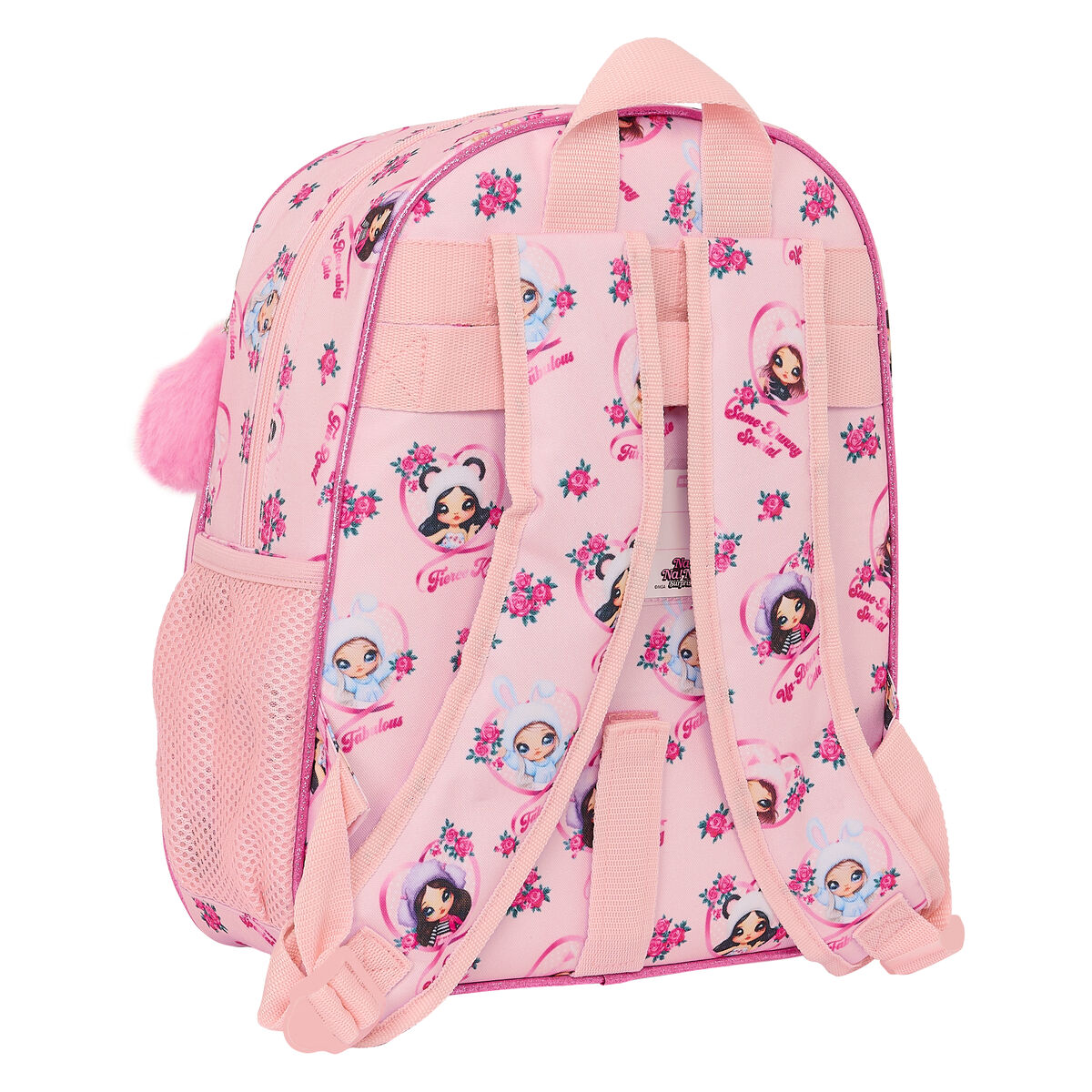 Skoletaske Na!Na!Na! Surprise Fabulous Pink 28 x 34 x 10 cm – billede 3