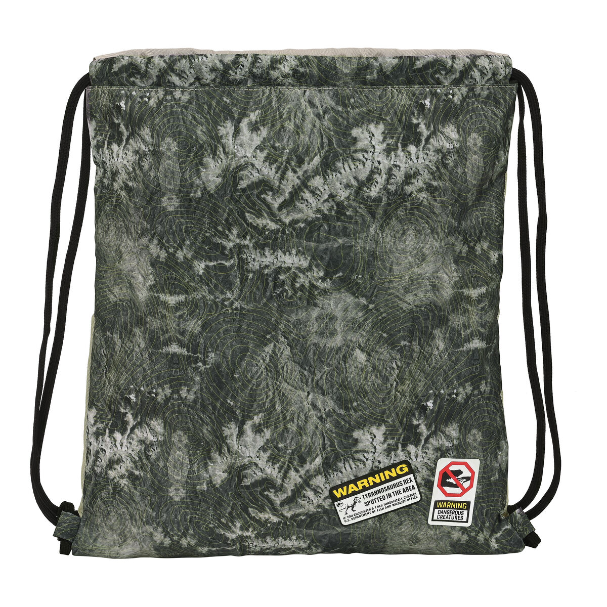 Rygsæk med Snore Jurassic World Warning Grå 35 x 40 x 1 cm – billede 4