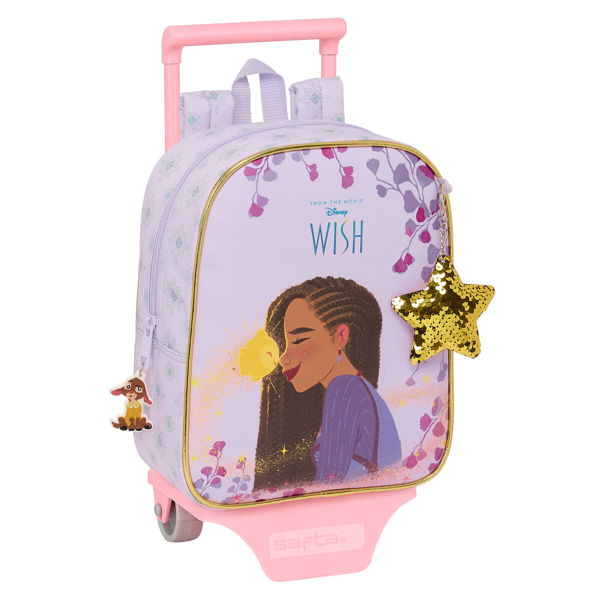 Skolerygsæk med Hjul Wish Syren 22 x 27 x 10 cm – billede 1