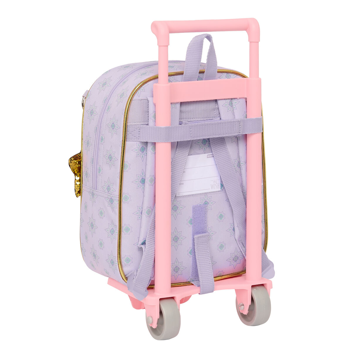 Skolerygsæk med Hjul Wish Syren 22 x 27 x 10 cm – billede 3