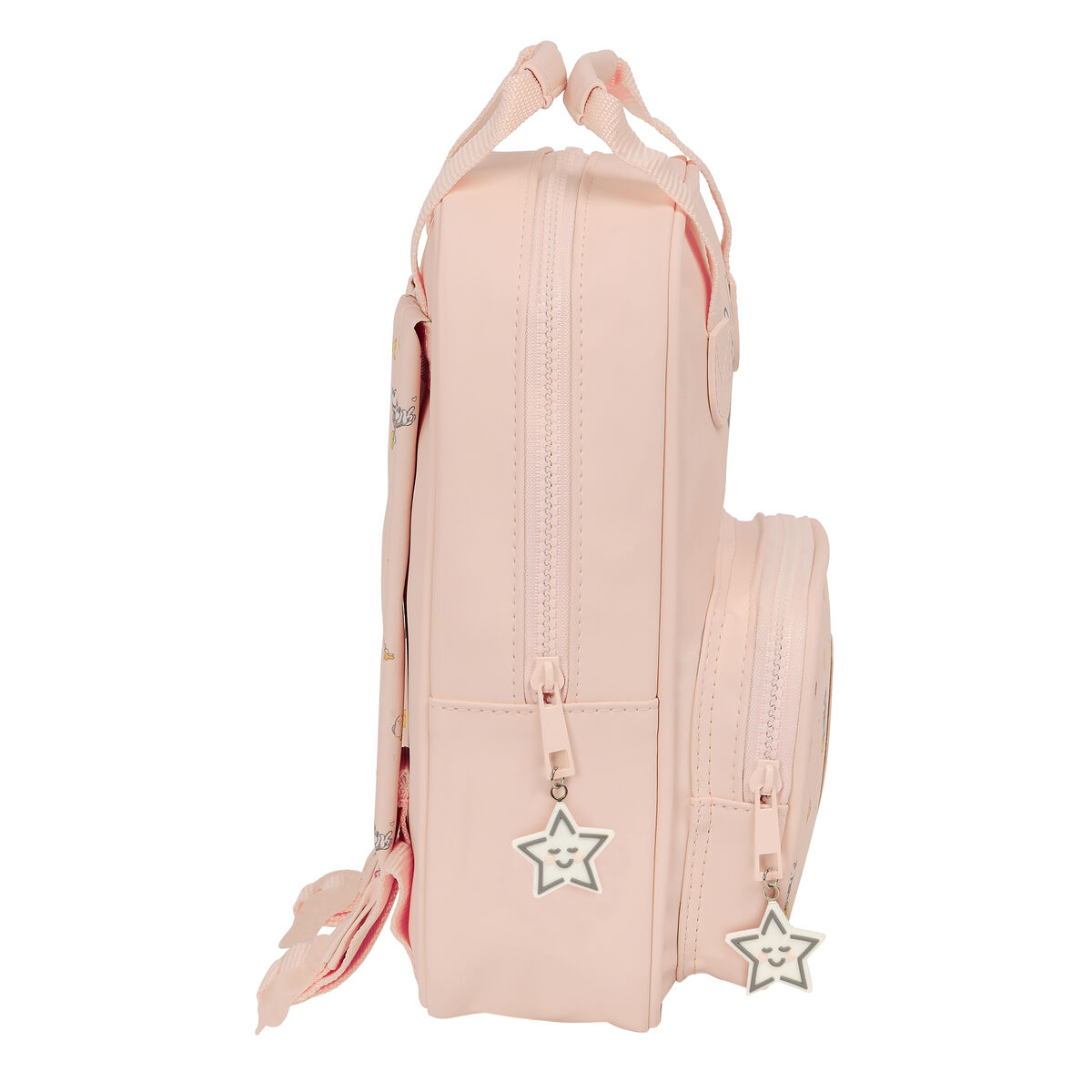Skoletaske Minnie Mouse Baby Pink 20 x 28 x 8 cm – billede 2