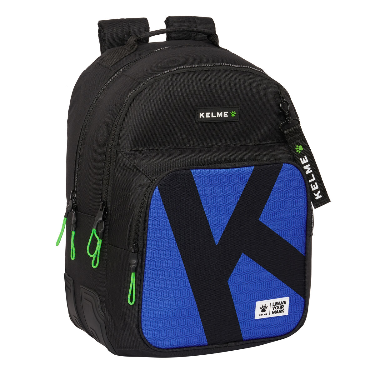 Skoletaske Kelme Royal Blå Sort 32 x 42 x 15 cm