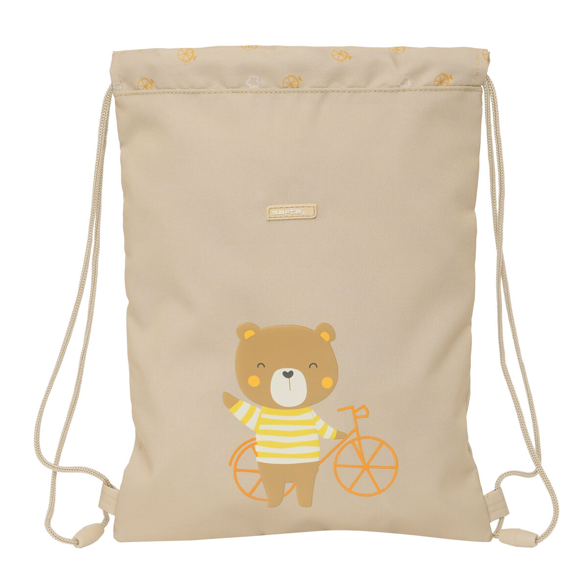 Rygsæk med Snore Safta Osito Beige 26 x 34 x 1 cm – billede 1