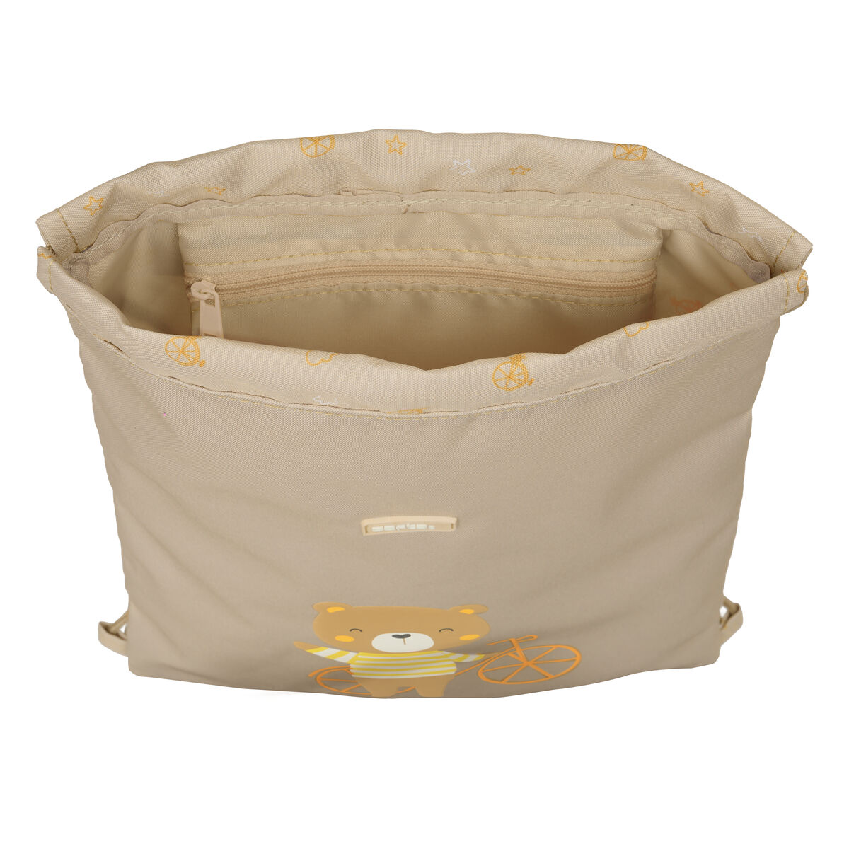 Rygsæk med Snore Safta Osito Beige 26 x 34 x 1 cm – billede 2