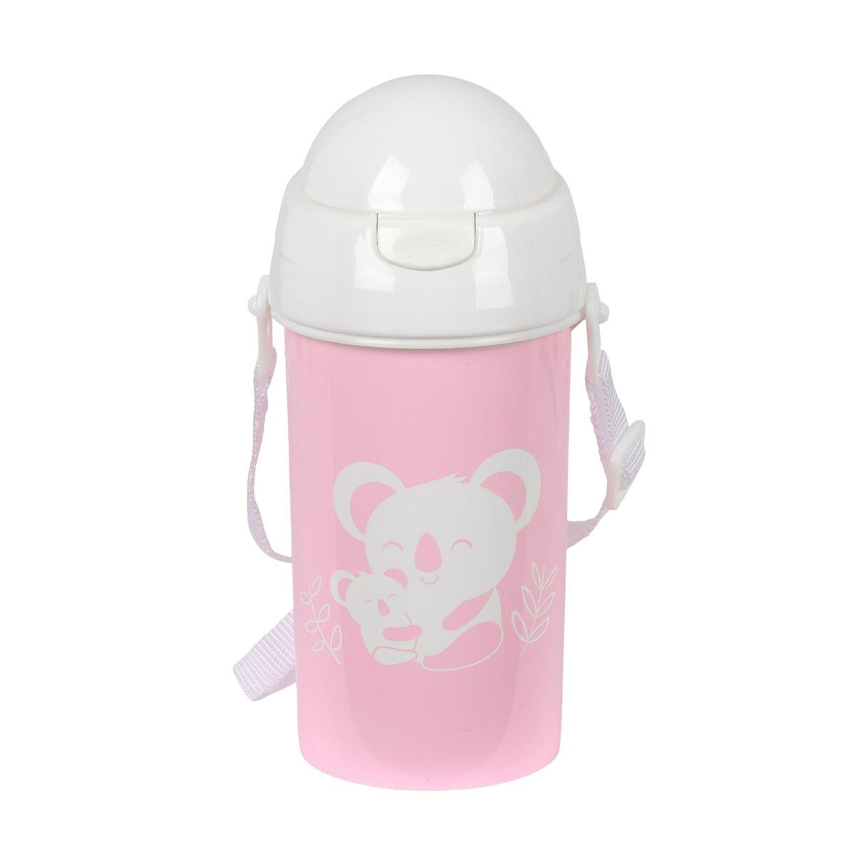 Vandflaske Safta Koala Pink PVC 500 ml – billede 1