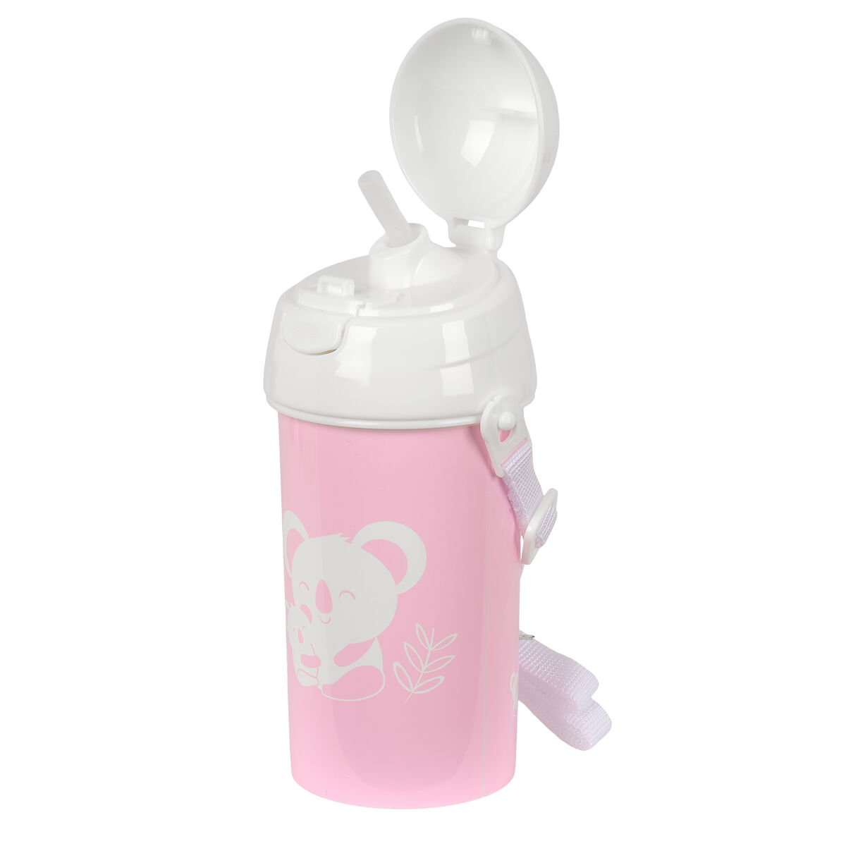 Vandflaske Safta Koala Pink PVC 500 ml – billede 2