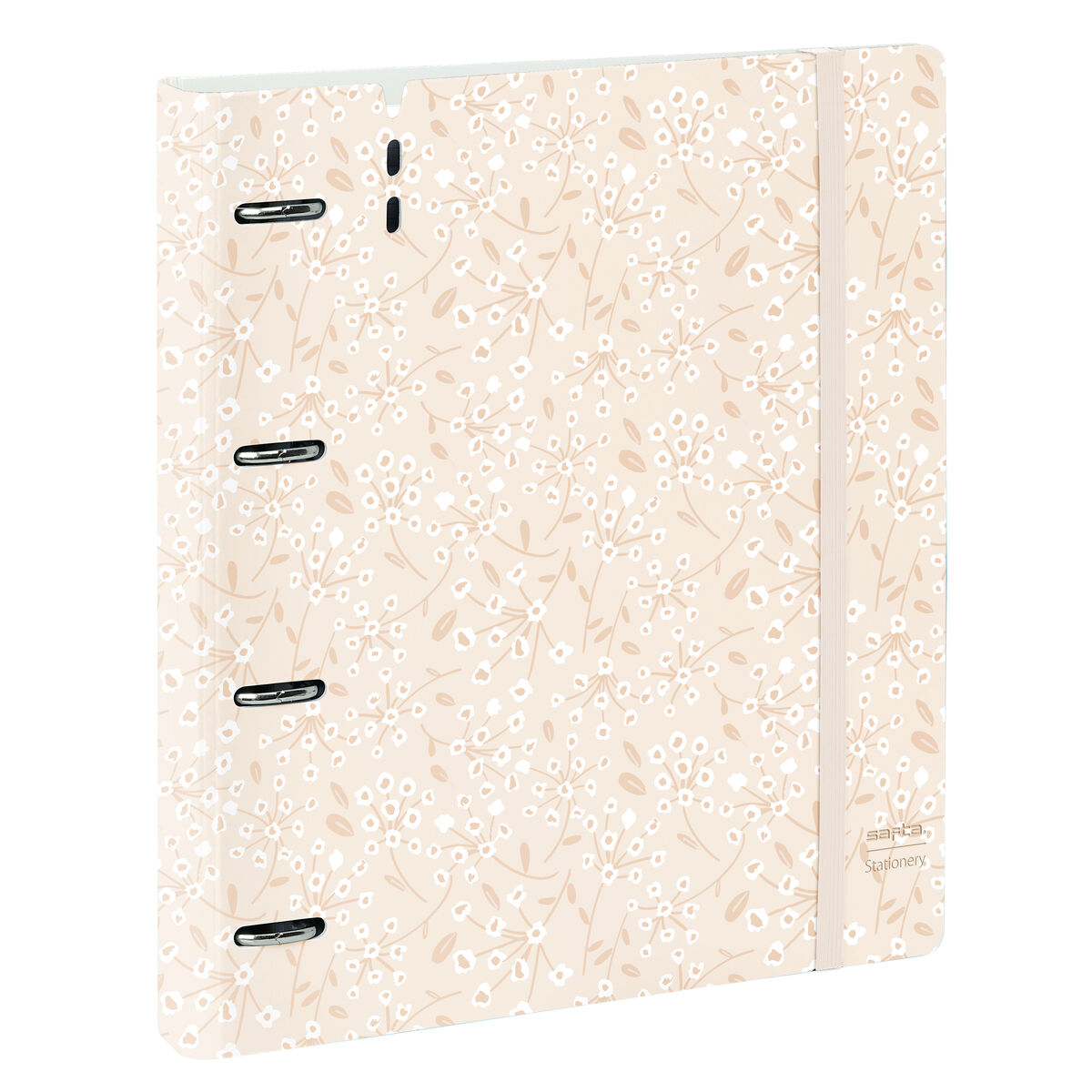 Ringbind Safta Light pink flowers – billede 1