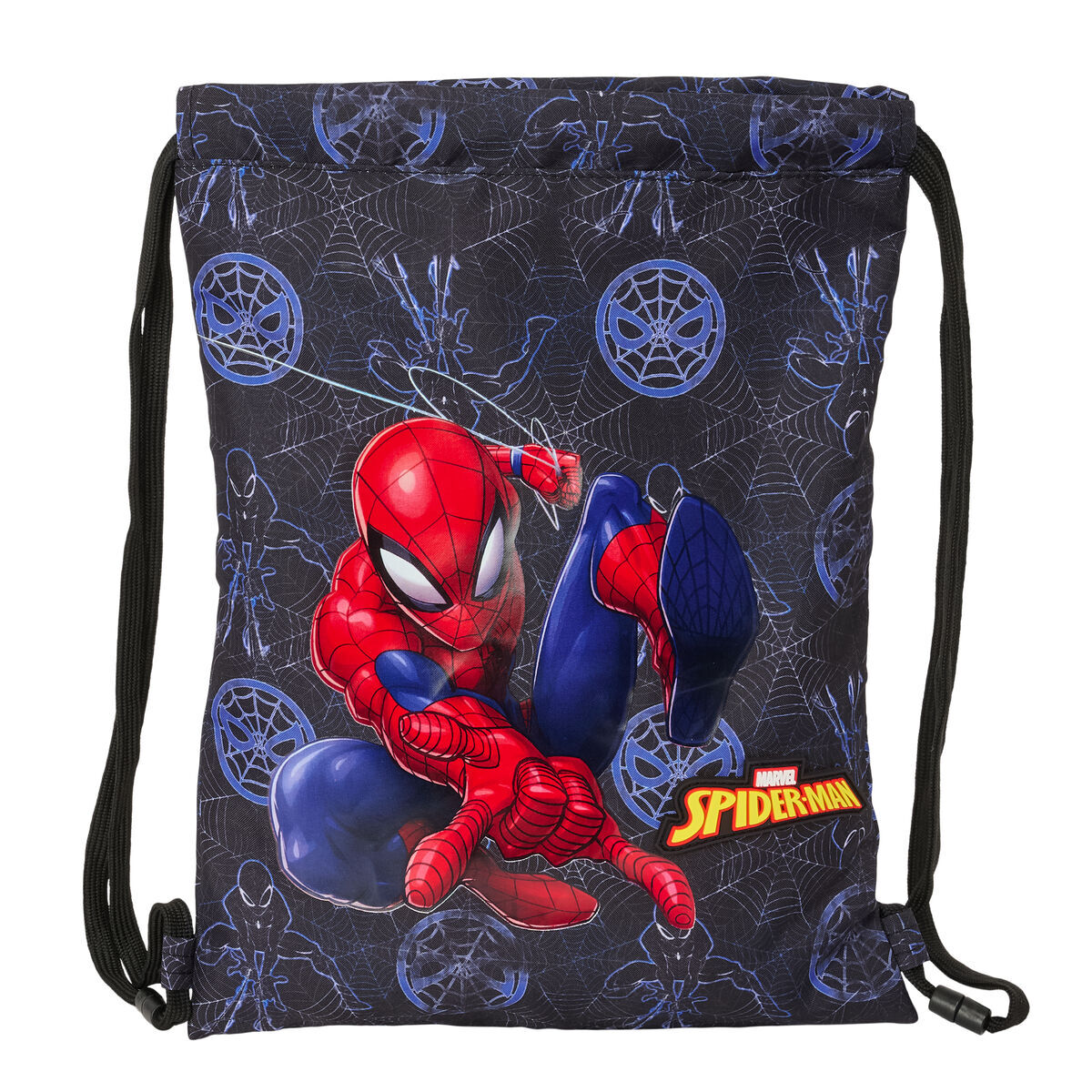 Rygsæk med Snore Spider-Man Attack Sort 26 x 34 x 1 cm – billede 1