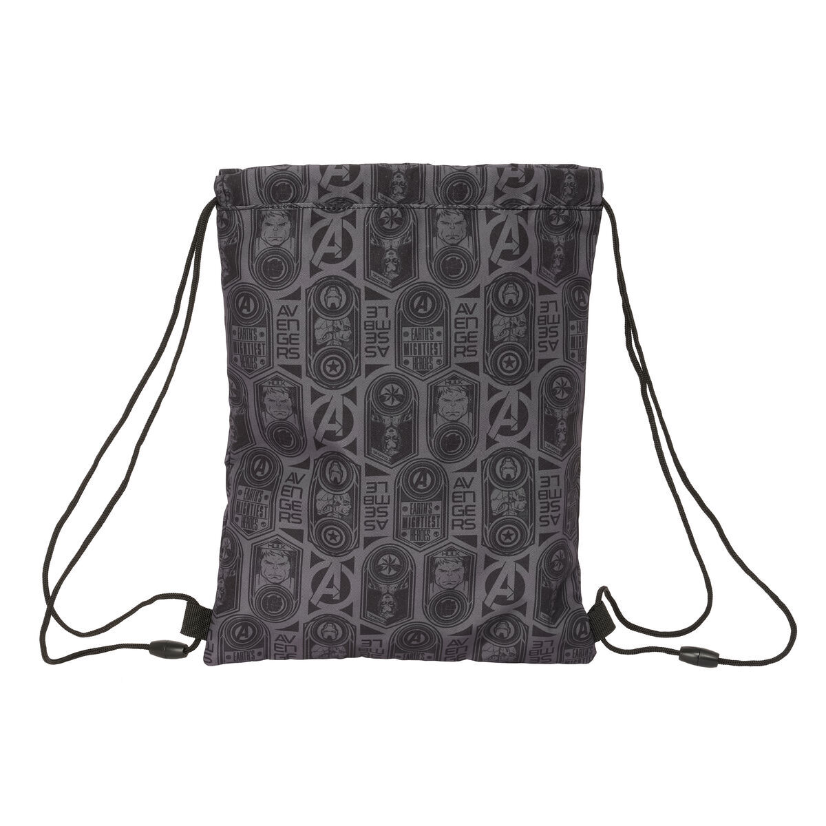 Rygsæk med Snore The Avengers Vendetta Sort 26 x 34 x 1 cm – billede 4