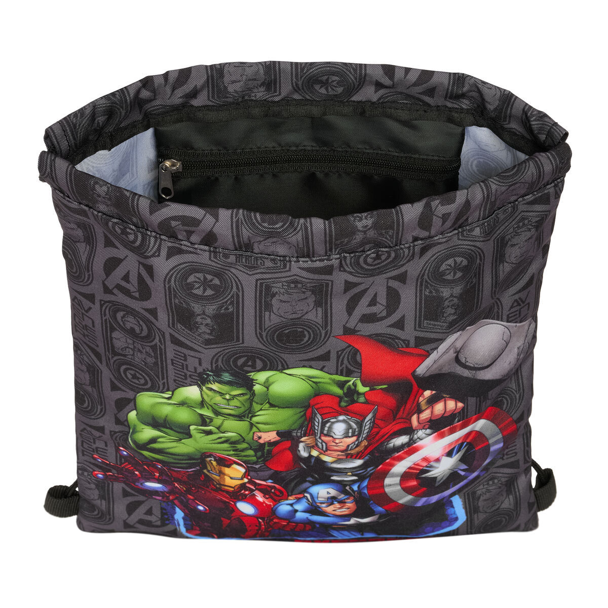 Rygsæk med Snore The Avengers Vendetta Sort 26 x 34 x 1 cm – billede 3