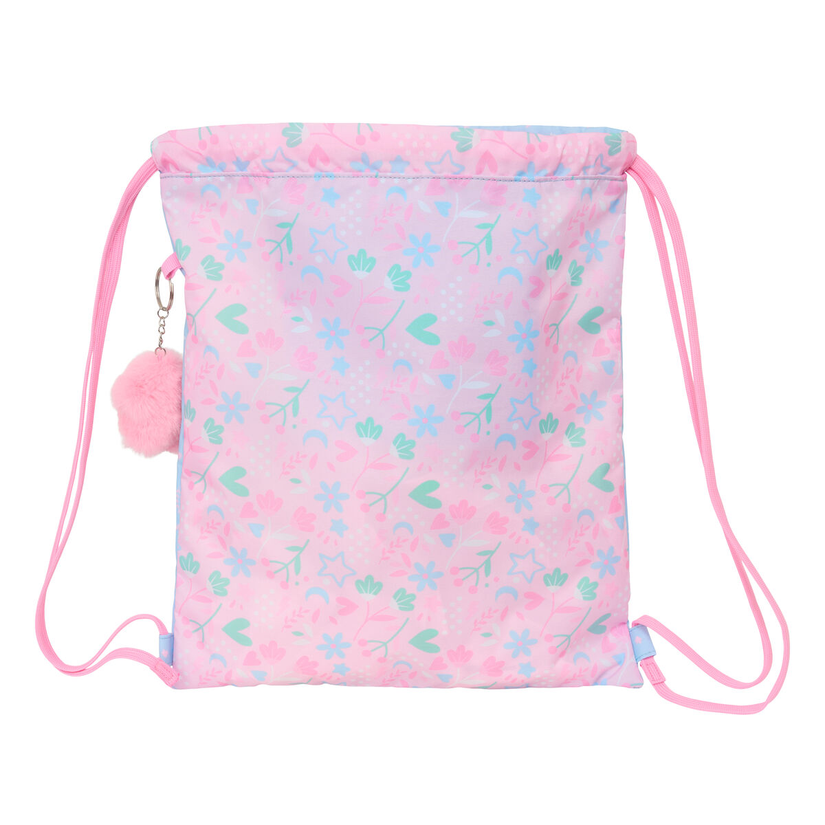 Rygsæk med Snore BlackFit8 Smile Blå Pink 35 x 40 x 1 cm – billede 3