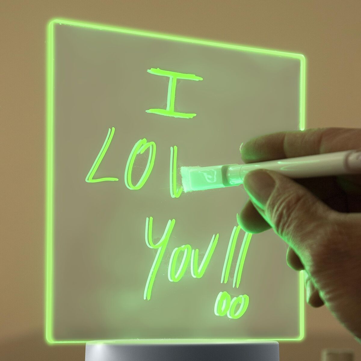 LED-tavle InnovaGoods Grå – Kreativt Notatbord – billede 2