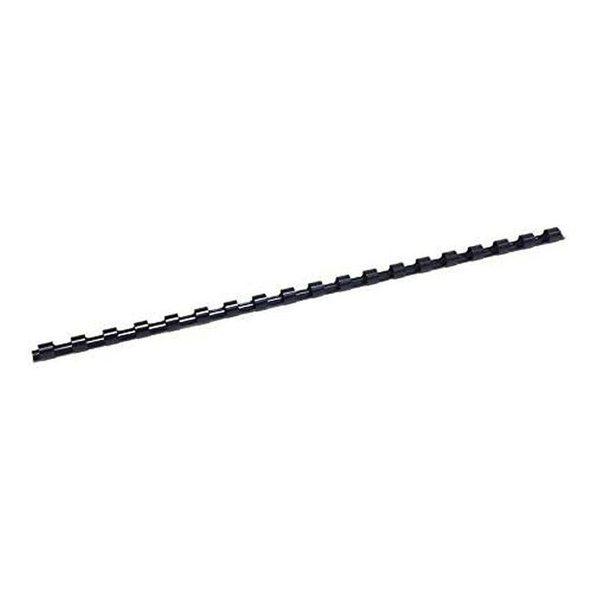 Bindende spiraler Fellowes Sort Plastik 8 mm (Refurbished A+) – billede 1