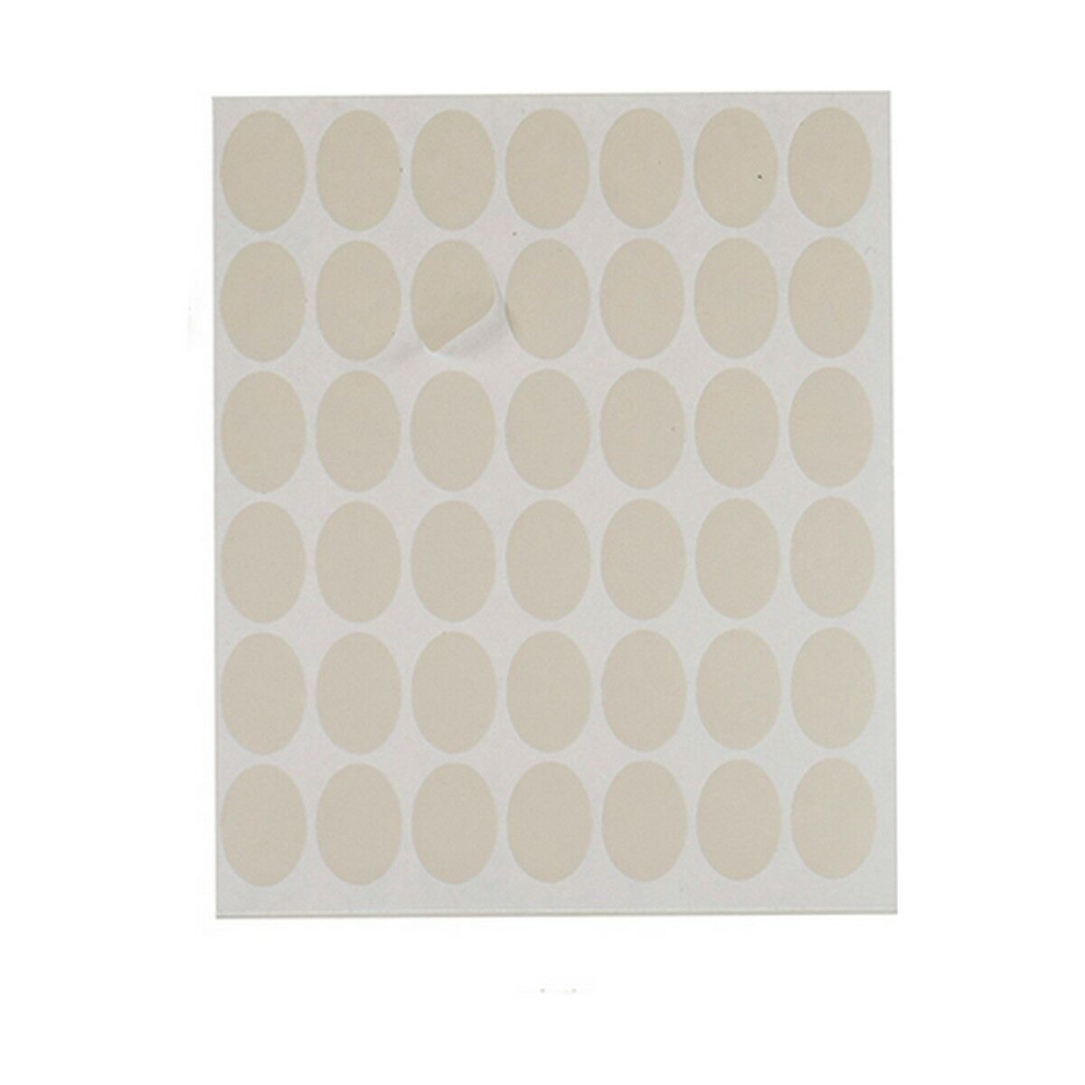 Selvklæbende etiketter Pincello Hvid 17 x 24 mm Oval (12 enheder) – billede 2